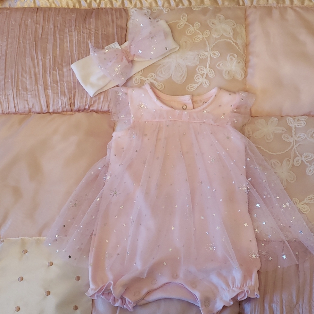 Kylie and deena 1 piece dress with head band